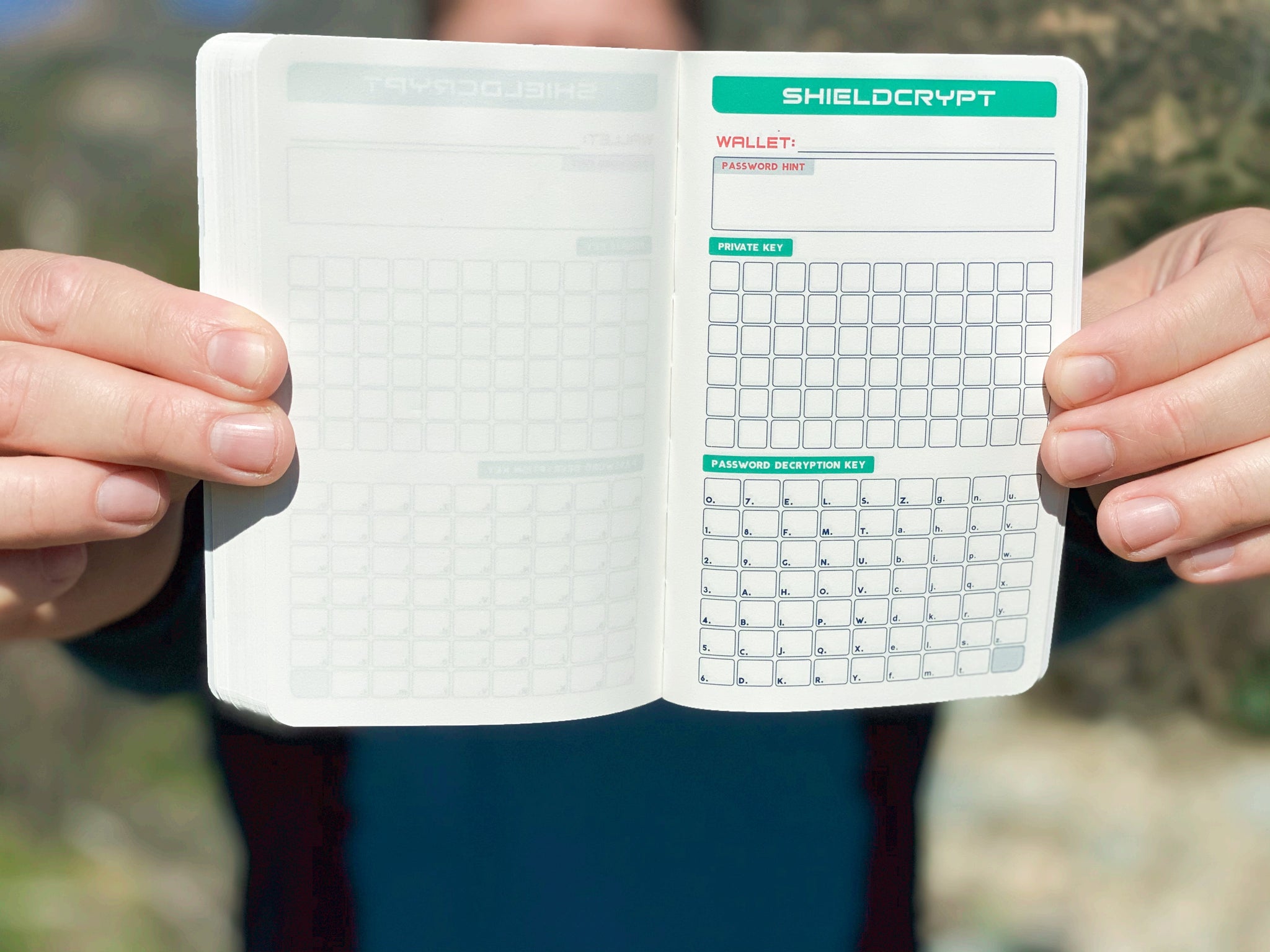SHIELDFOLIO STONEBOOK + BONUS GHOST MARKER